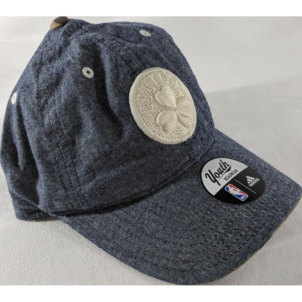 Adidas Youth One Size Boston Celtics NBA Basketball‎ Baseball Hat Cap NEW